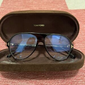 Tom Ford Tortoiseshell Eyewear with Case